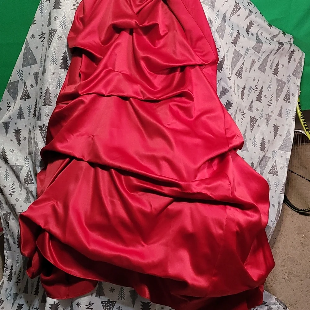 Morgan & Co. Strapless Prom Dress - Picture 9 of 11
